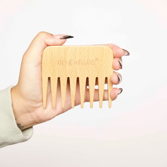 Wide Tooth Wooden Comb - 9594