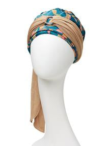 Sienna Boho Printed Turban Set - 2197