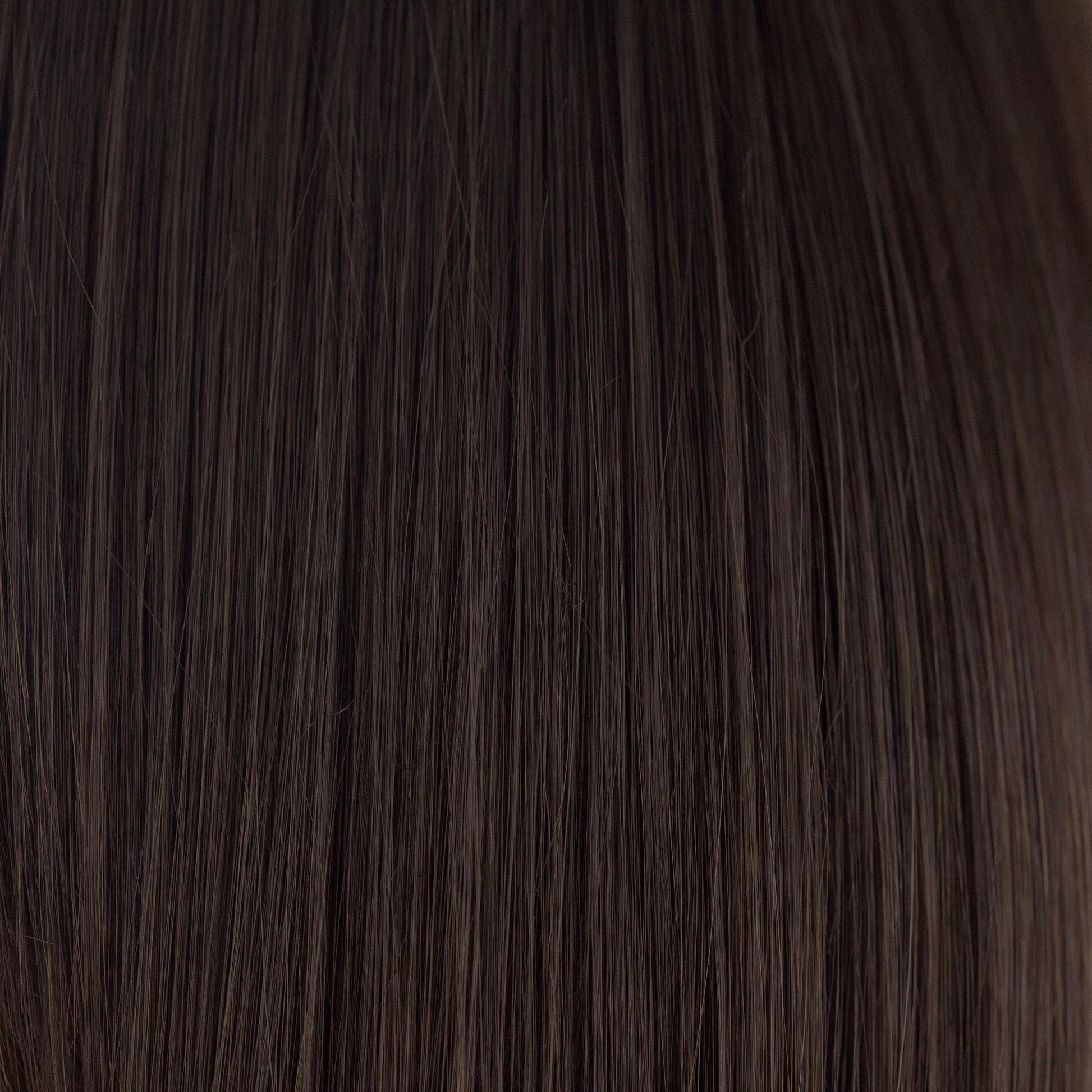 Cappucino  -  A deep, pure brown blended with a warm, rich mahogany brown. It has a realistically smooth "go to" in its essential tone.