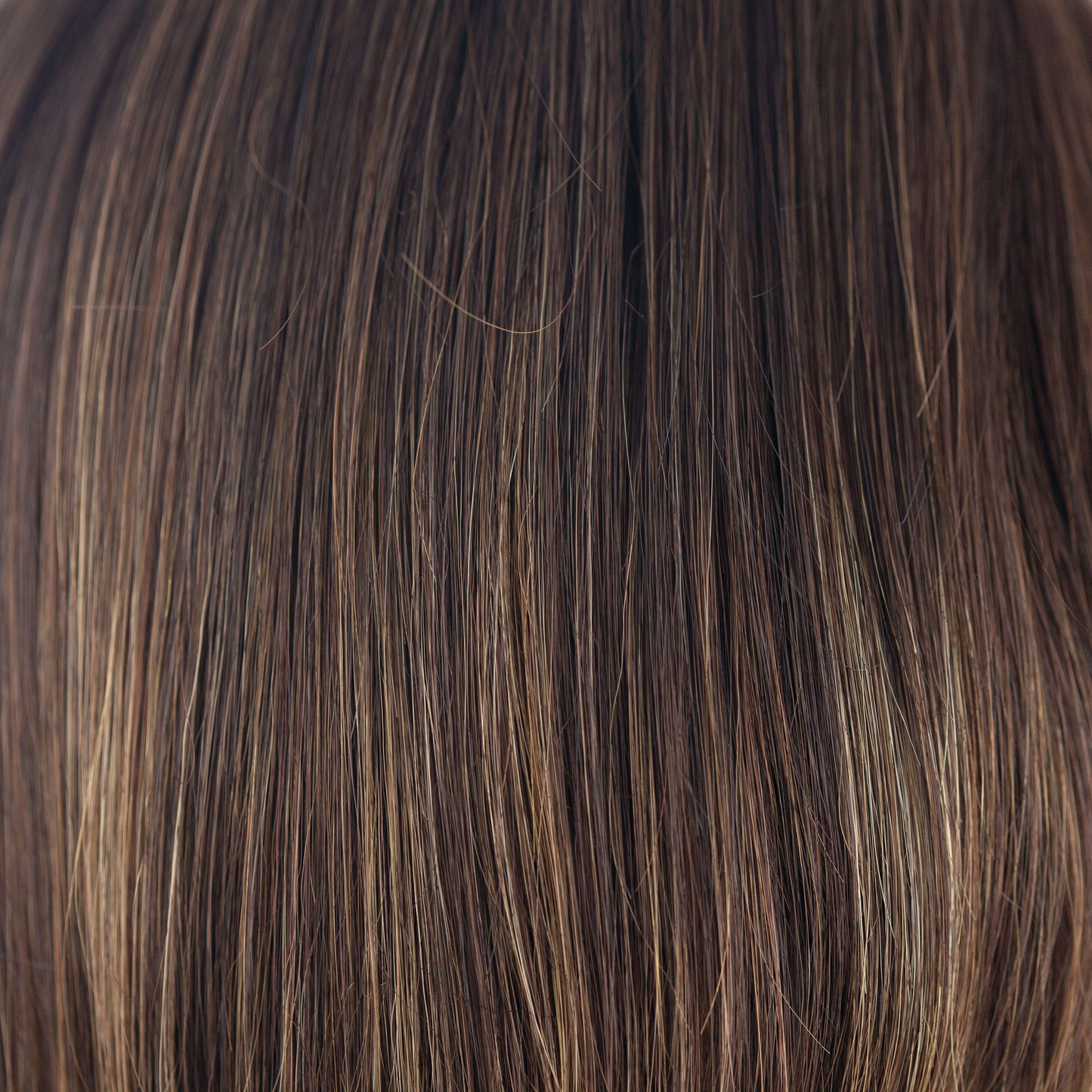 Coffee Latte-R - This is our rooted version of Coffee Latte. With a cappucino-base mixed with warm medium brown and medium golden blond highlights, the rich, deep dark brown roots give a natural shadowed appearance.