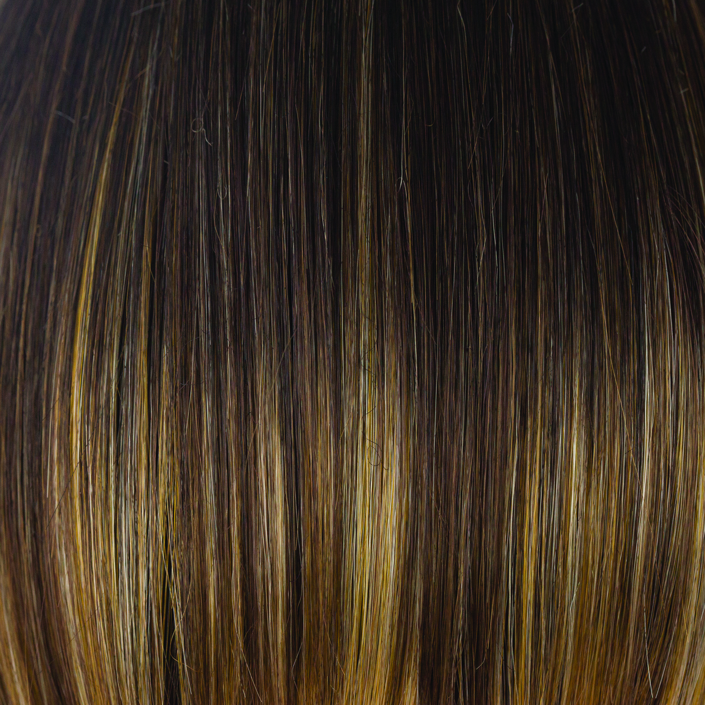 Honeycomb Brown - Luxurious medium chocolate base with a medium yellow gold peek-a-boo highlight. Honeycomb Brown's unique underlight placement creates a trendy vibe.