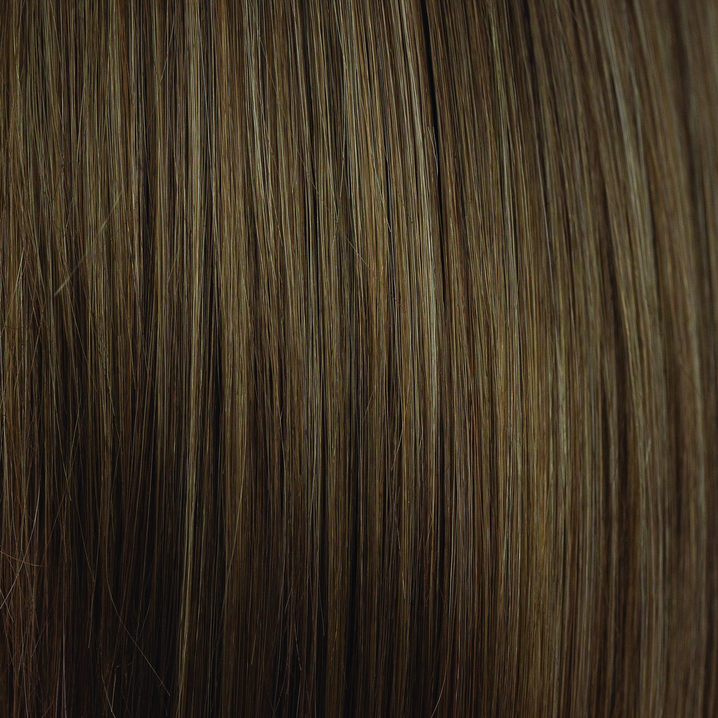 Pecan - A delightful mixture of warm medium brown and ashy medium brown. With both tones of brown, it's an excellent color choice for any length and style.