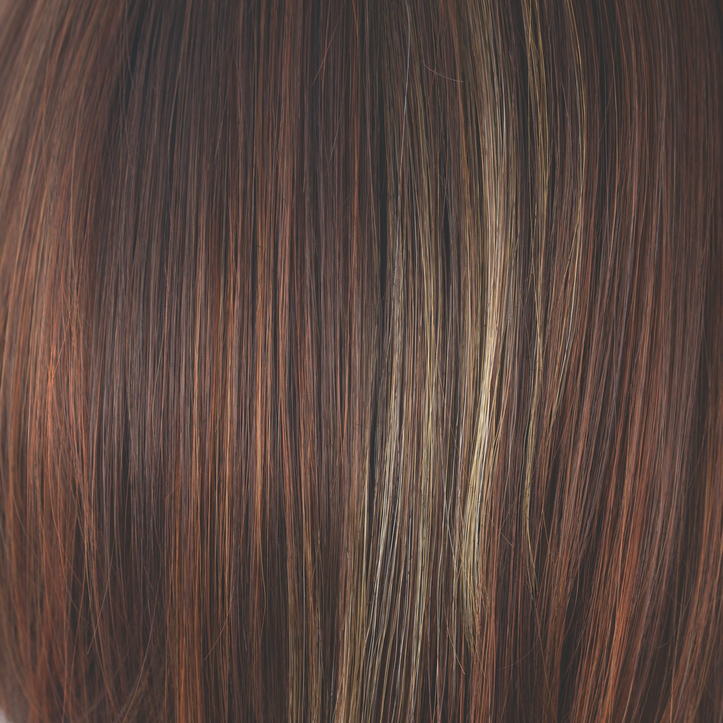 Razberry Ice-R - A rooted dark berry regrowth and a dark raspberry brown base with scattered highlights of dark copper and ash pearl medium blond with rouge undertones.
