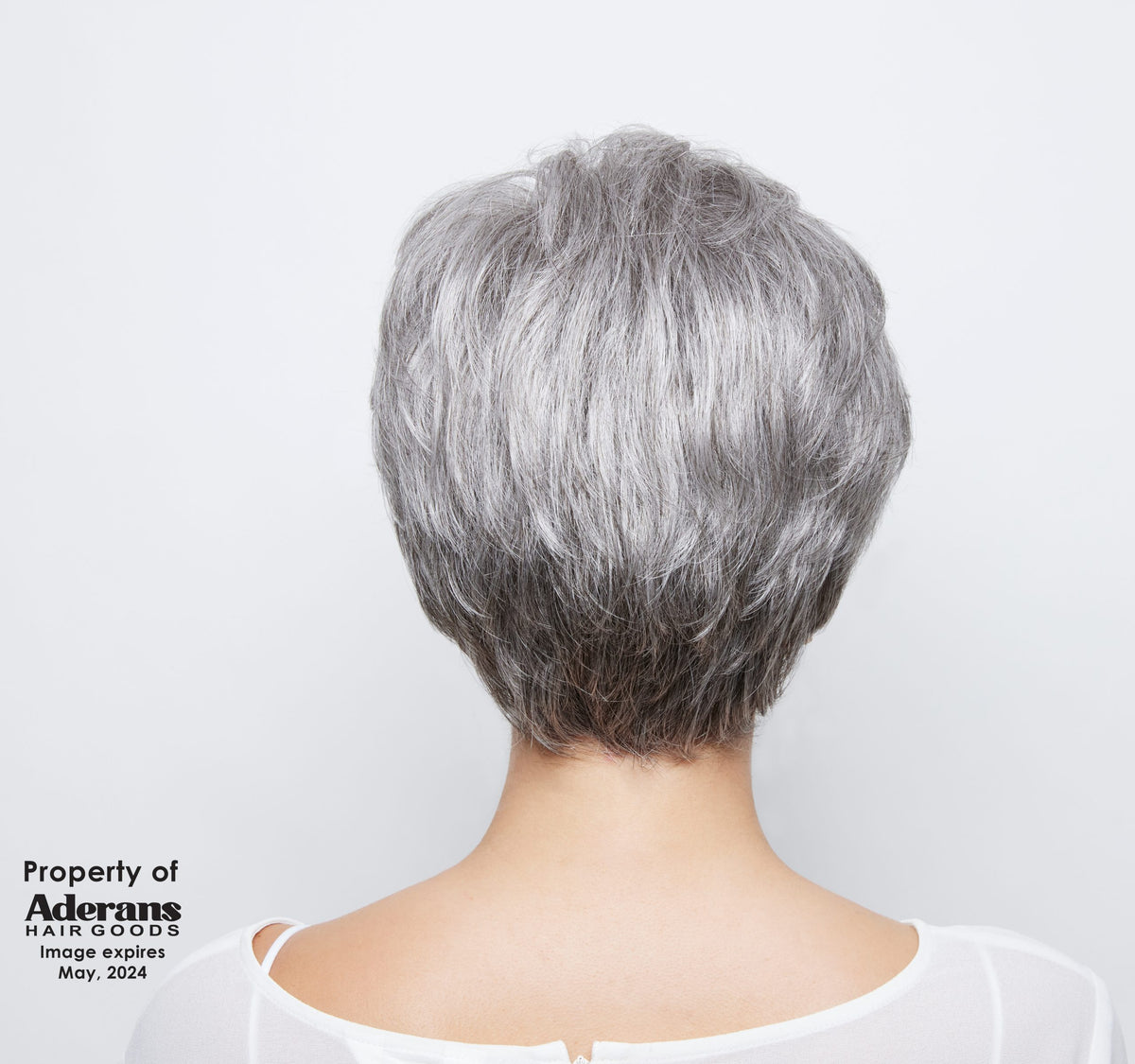 Bethany wig by Alexander Couture in Silver Stone