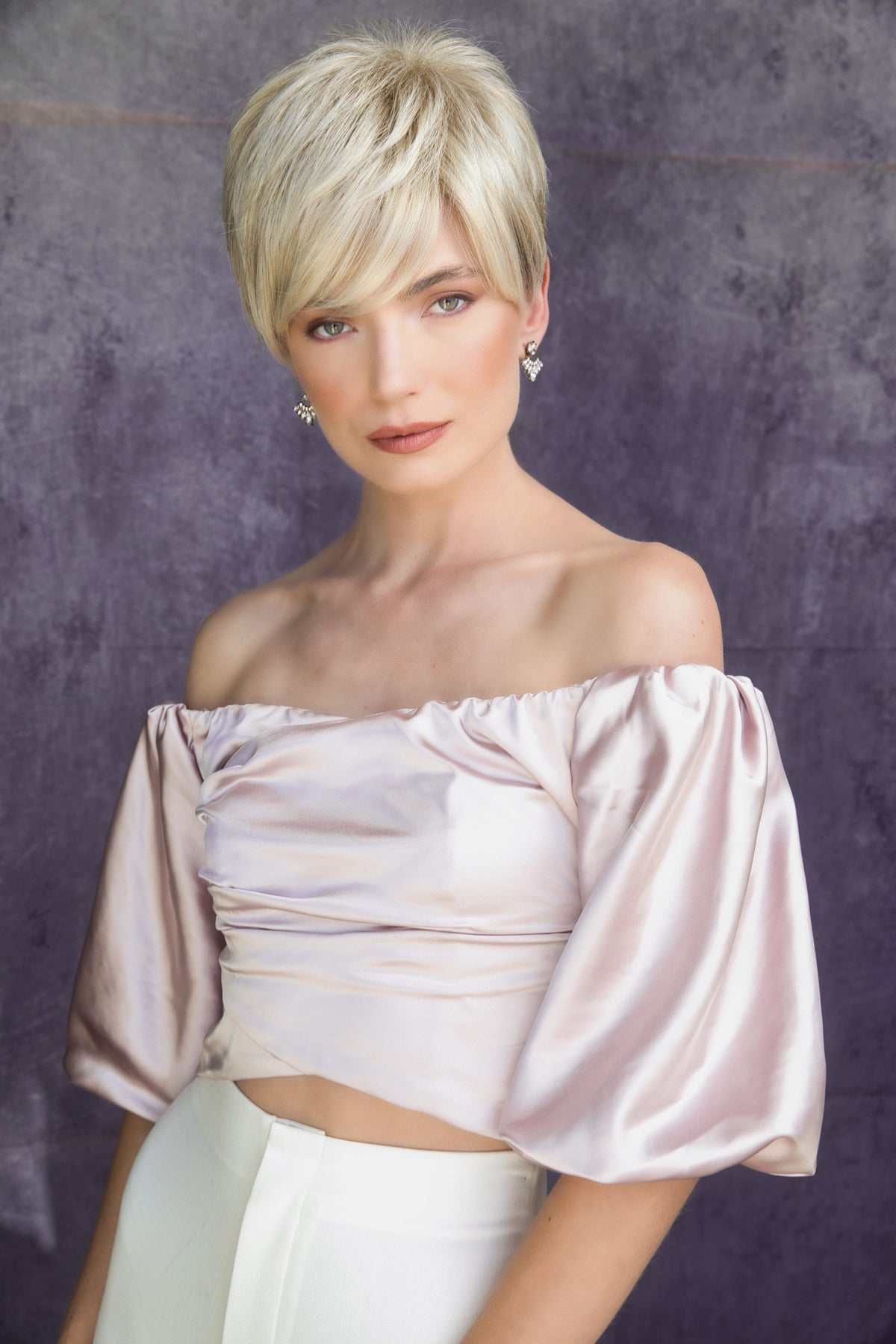 Amara Wig by Alexander Couture in Creamy Blond