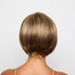 Beau Wig by Noriko, short stacked pixie bob, in Sparkling Mocha-R