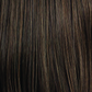 Brown Sugar - A rich tone that blends warm, dark chocolate and light chocolate tones. This mixture creates a perfectly balanced medium natural brown. This dark root color creates a lifelike, natural and velvety appearance