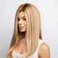 Darra Human Hair Wig by Amoré in Highlighted Blond Root