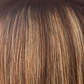 Auburn Sugar-R  -  A dark brown rooted auburn base flowing into beautiful slices of gold and cherry blond. Auburn Sugar-R has the fine smoky blond highlights and tones of copper dance throughout this very posh, pretty color.