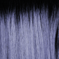 Lunar Haze  -  A smoky fused periwinkle base with off-black roots. Illuminating, smooth tone gives a stylish appearance.